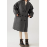 100% Handmade UK Elite Wool Style Suit Collar Elite Kids Wool Coat for Children