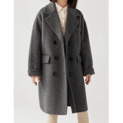 100% Handmade UK Elite Wool Style Suit Collar Elite Kids Wool Coat for Children