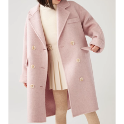 100% Handmade UK Elite Wool Style Suit Collar Elite Kids Wool Coat for Children