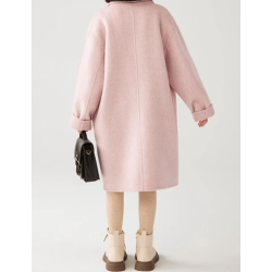 100% Handmade UK Elite Wool Style Suit Collar Elite Kids Wool Coat for Children