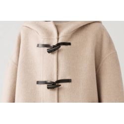 100% Handmade UK Elite Wool Style Horn Buckle Elite Kids Oceanica Wool Coat for Children