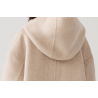 100% Handmade UK Elite Wool Style Horn Buckle Elite Kids Oceanica Wool Coat for Children