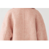 100% Handmade UK Elite Wool Style 2 Rows Buckle Suit Collar Kids Wool Coat for Children