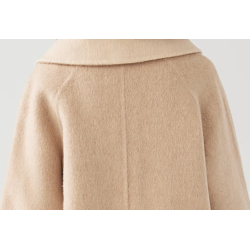 100% Handmade UK Elite Wool Style Mokami Color Doll Collar Kids Wool Coat for Children