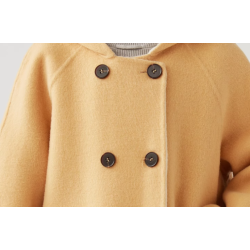 100% Handmade UK Elite Wool Style Rabbit Ears Link Hat Elite Kids Wool Coat for Children