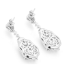 Jade Earring Health & Life Harmony Energy Protection of Imperial Violet Cucurbit Energy Healing Jade Earring