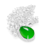 Jade Brooch Health & Life Harmony Energy Protection of Imperial Cryprinus Carpiod Energy Healing Jade Brooch