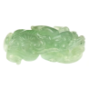 Jade Pixiu Wealth & Life Harmony Energy Protection of Graceful Light Green 1357 Energy Healing Jade Pixiu