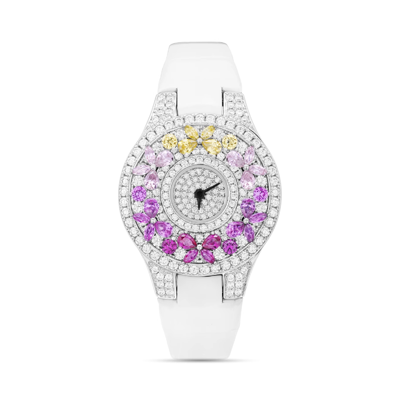Health & Life Harmony Diamond Watch Energy Protection of Full Stars Pink White Diamond Energy Healing Watch Health & Life Harmony Diamond Watch Energy Protection of Full Stars Pink White Diamond Energy Healing Watch